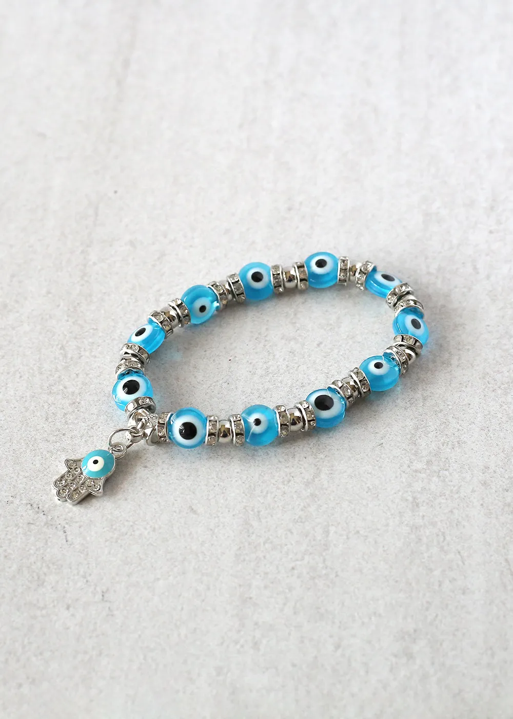 Hamsa Hand   Evil Eye Bracelet
