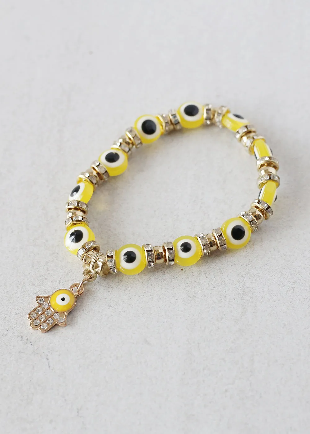 Hamsa Hand   Evil Eye Bracelet