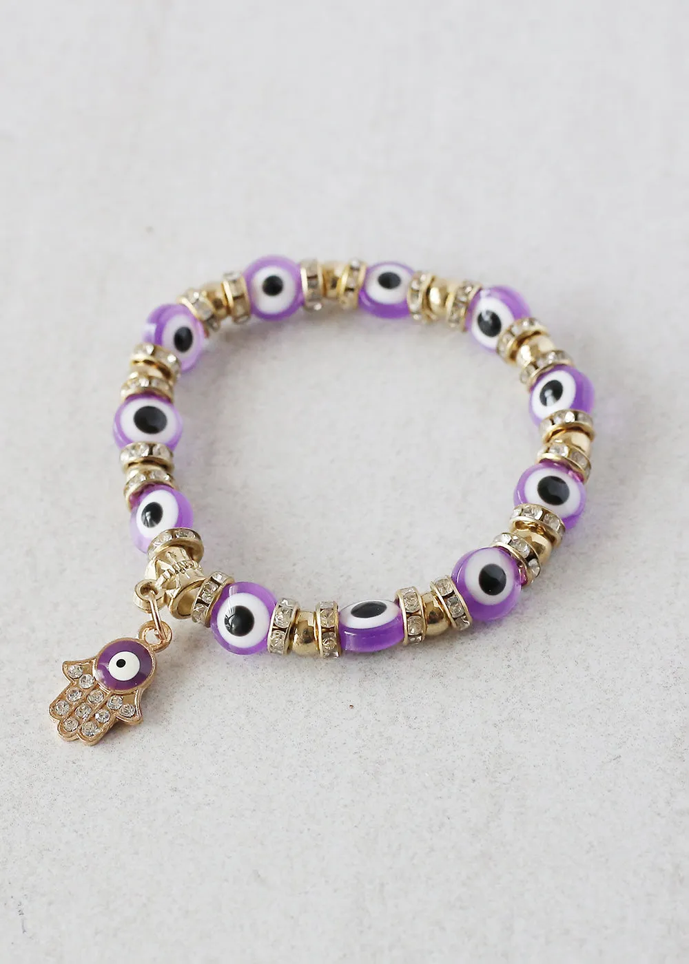 Hamsa Hand   Evil Eye Bracelet