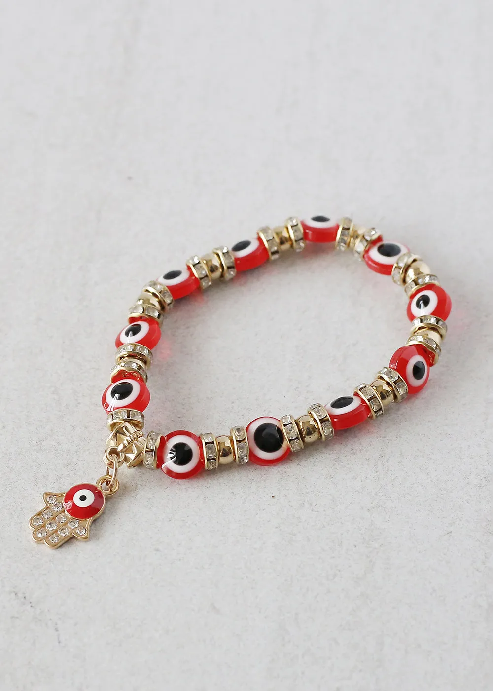 Hamsa Hand   Evil Eye Bracelet