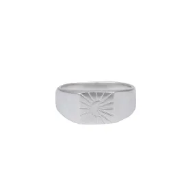 Harvest Moon Sterling Silver Ring