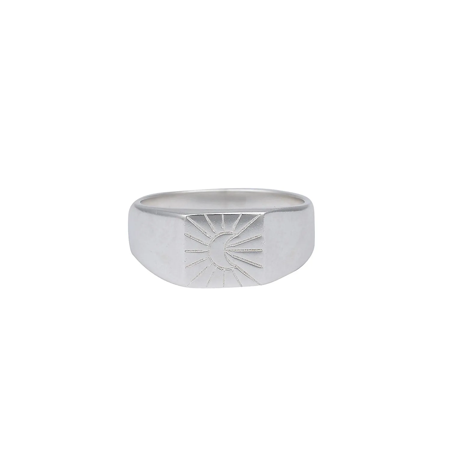 Harvest Moon Sterling Silver Ring