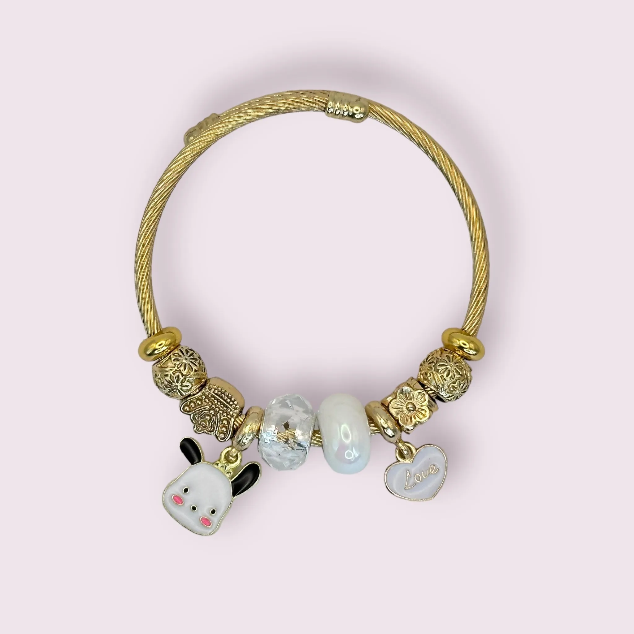 Hello Kitty® Pochacco Friendship Charm Bracelet