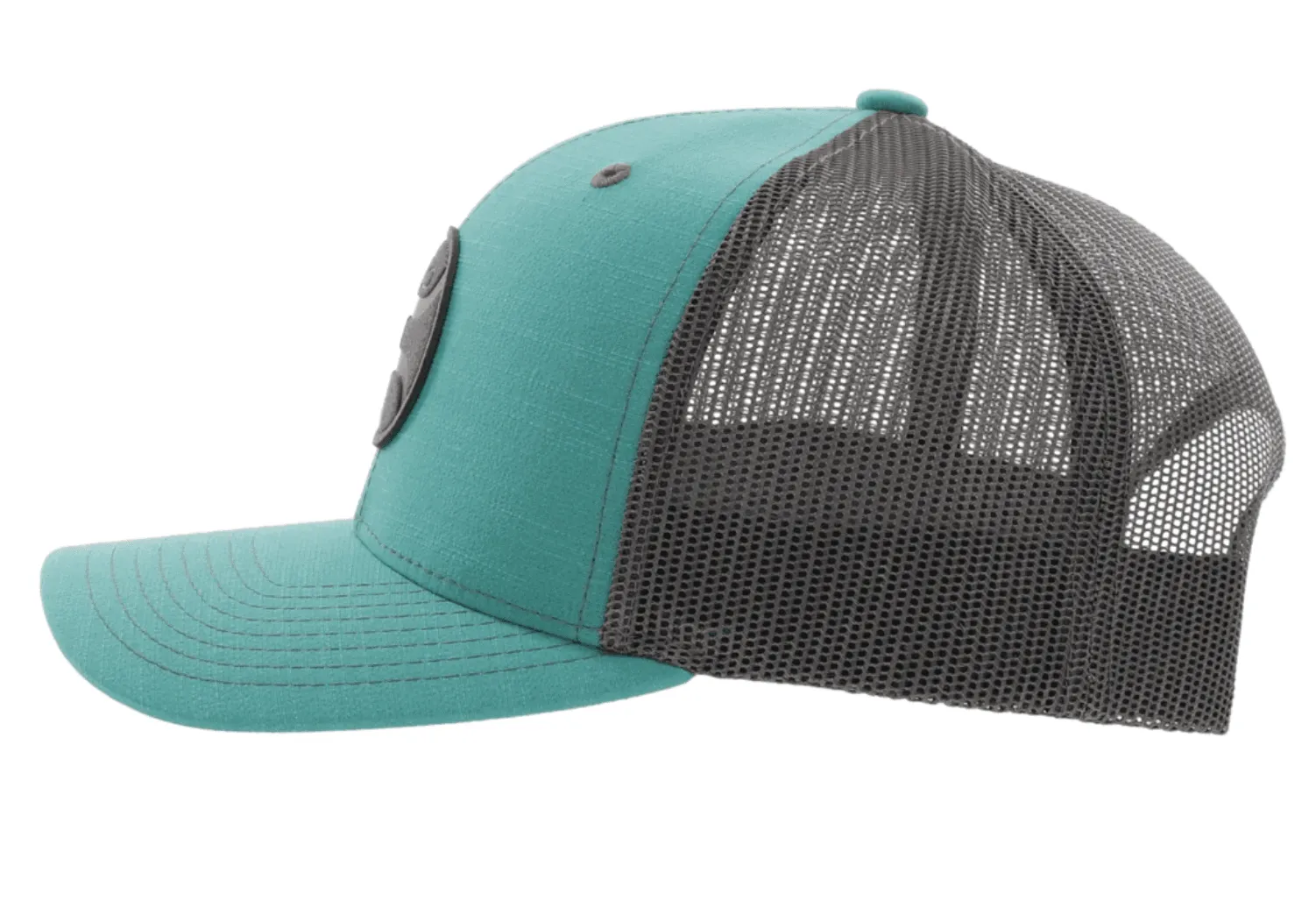 Hooey "Blush" Teal Trucker Snap Back Hat 2205T-TLGY