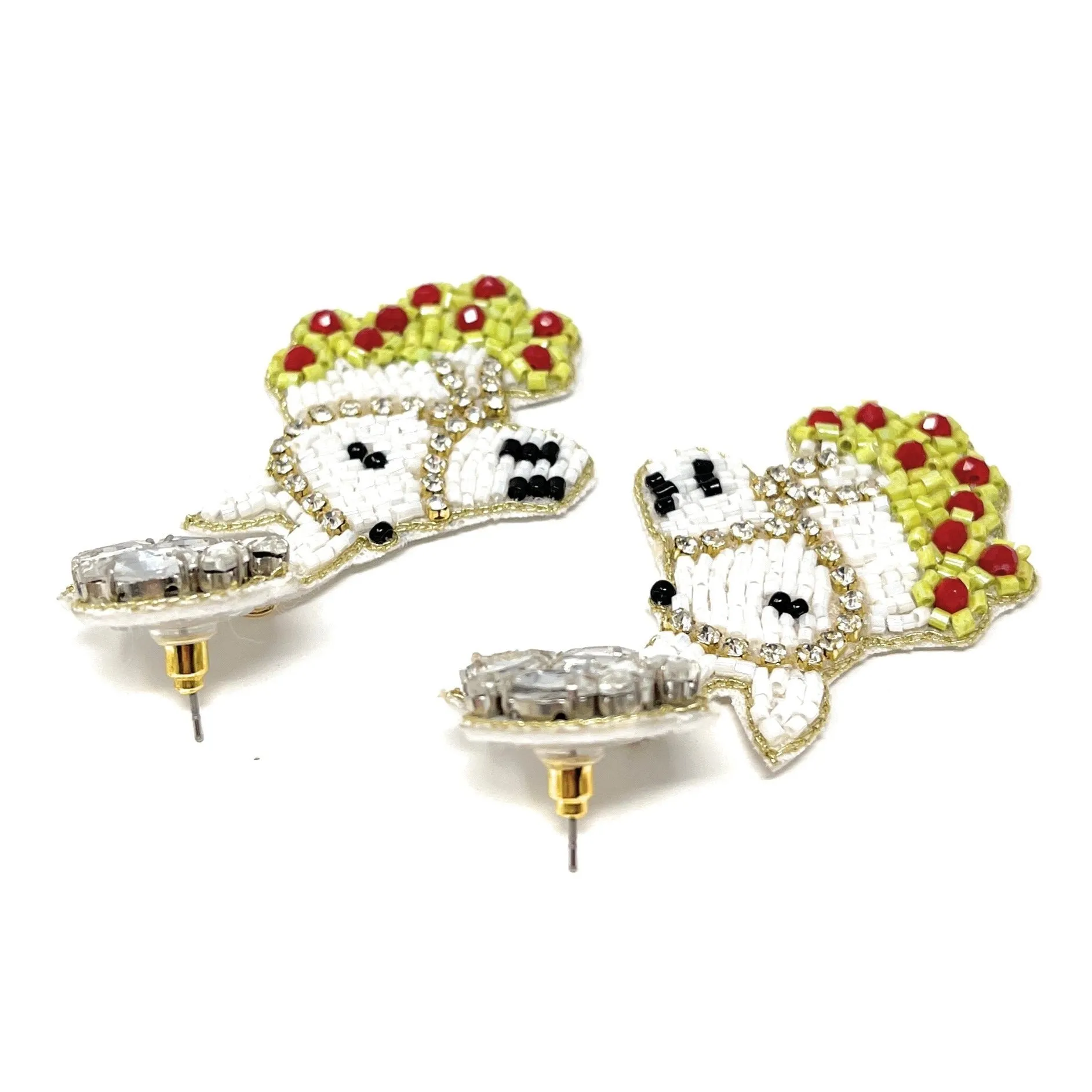 Horse Beaded Earrings