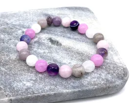 Inner Peace Crystal Beaded Bracelet - Aromatherapy Bracelet