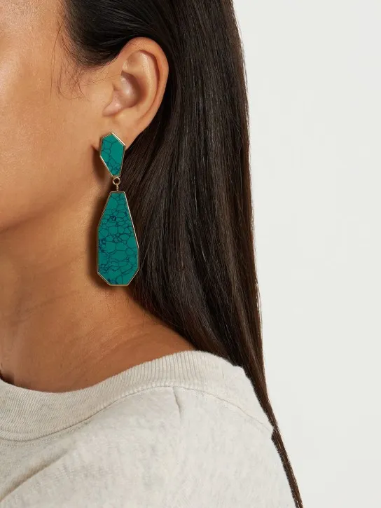 Isabel Marant   To Dance drop earrings 