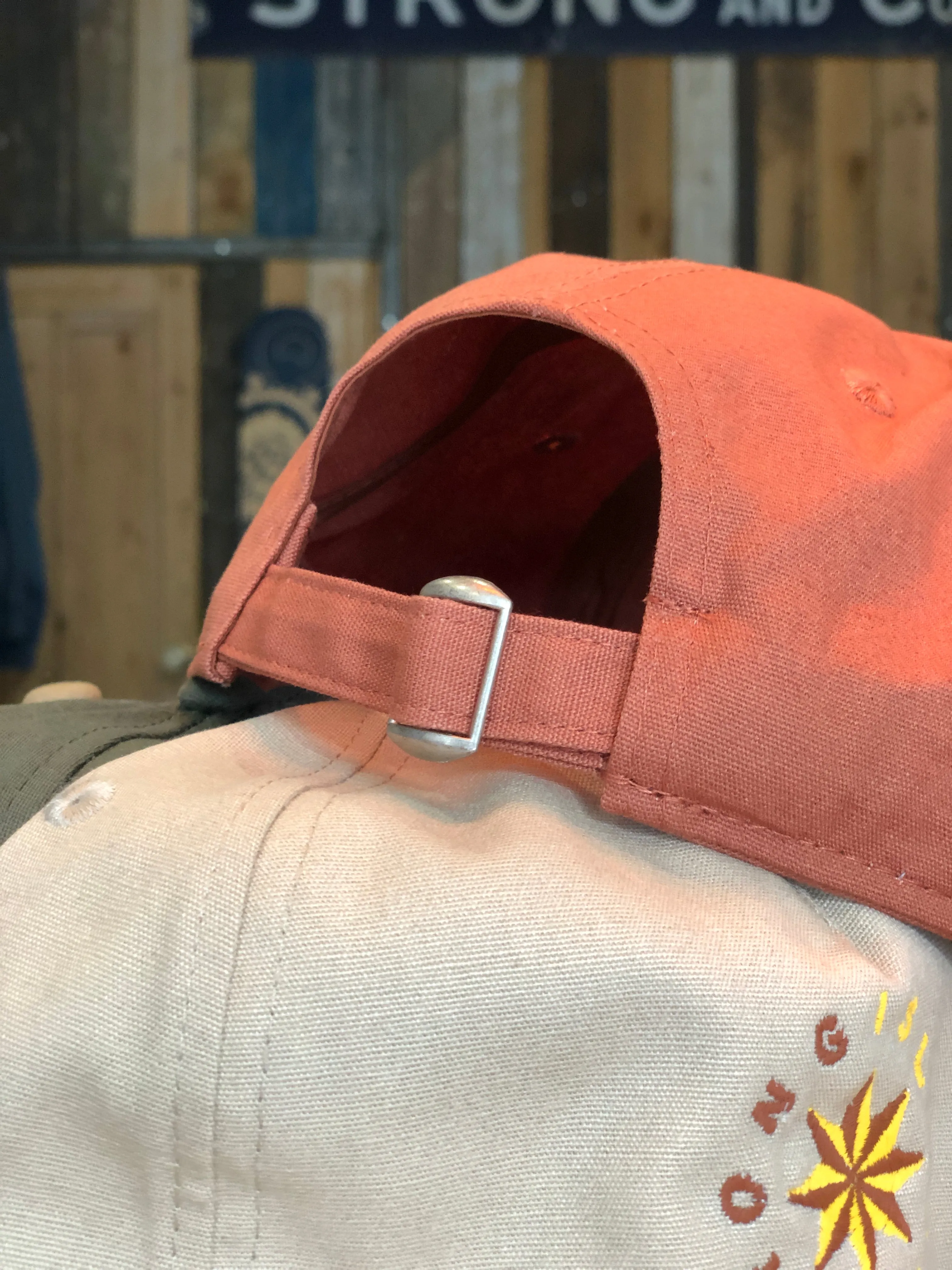 Island Star // 5 Panel Organic Cap - Sand
