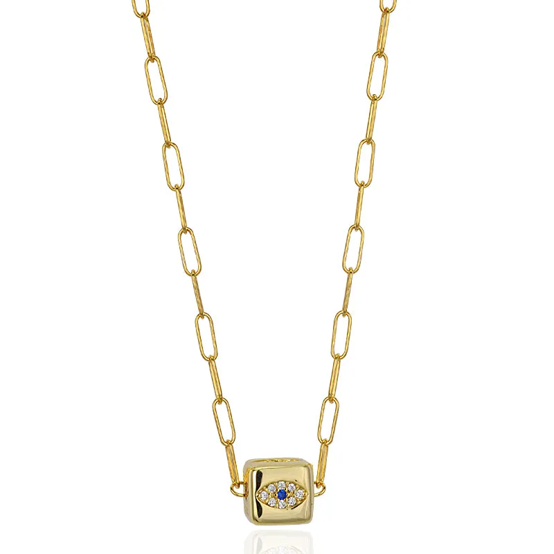 Jade Add an Initial Necklace