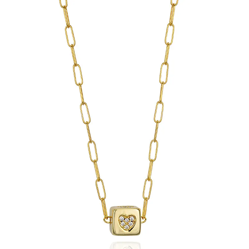 Jade Add an Initial Necklace