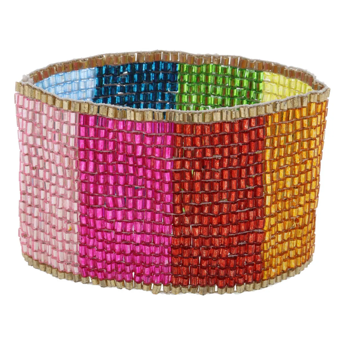 Jane Marie Multi Color Beaded Band Bracelet JM6635B