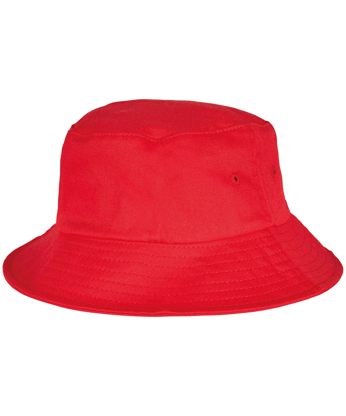 Khaki - Kids Flexfit cotton twill bucket hat
