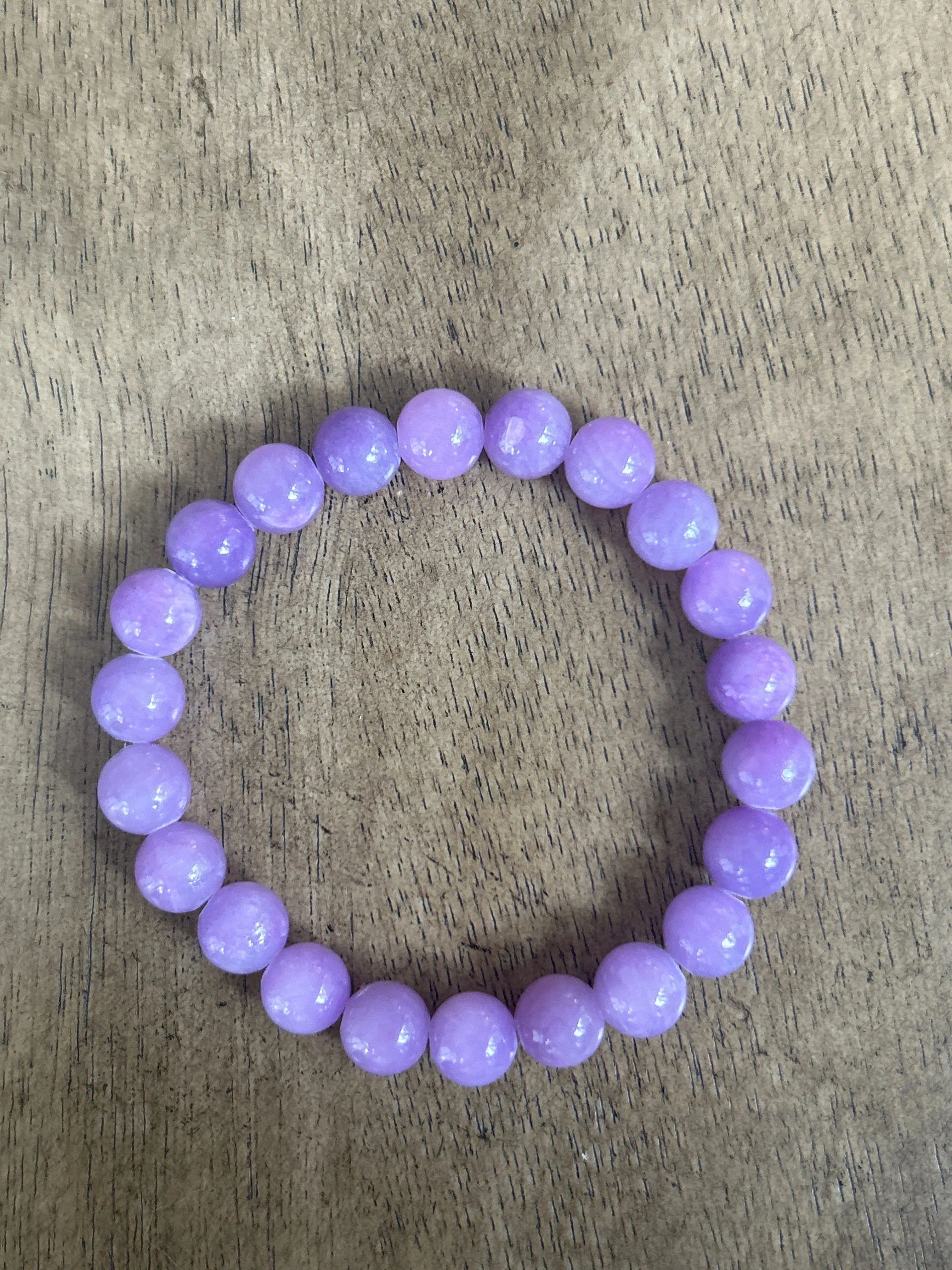 Lavender Jade 8mm Bracelet