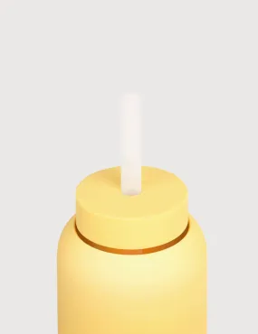 Lounge Straw & Cap · lemon