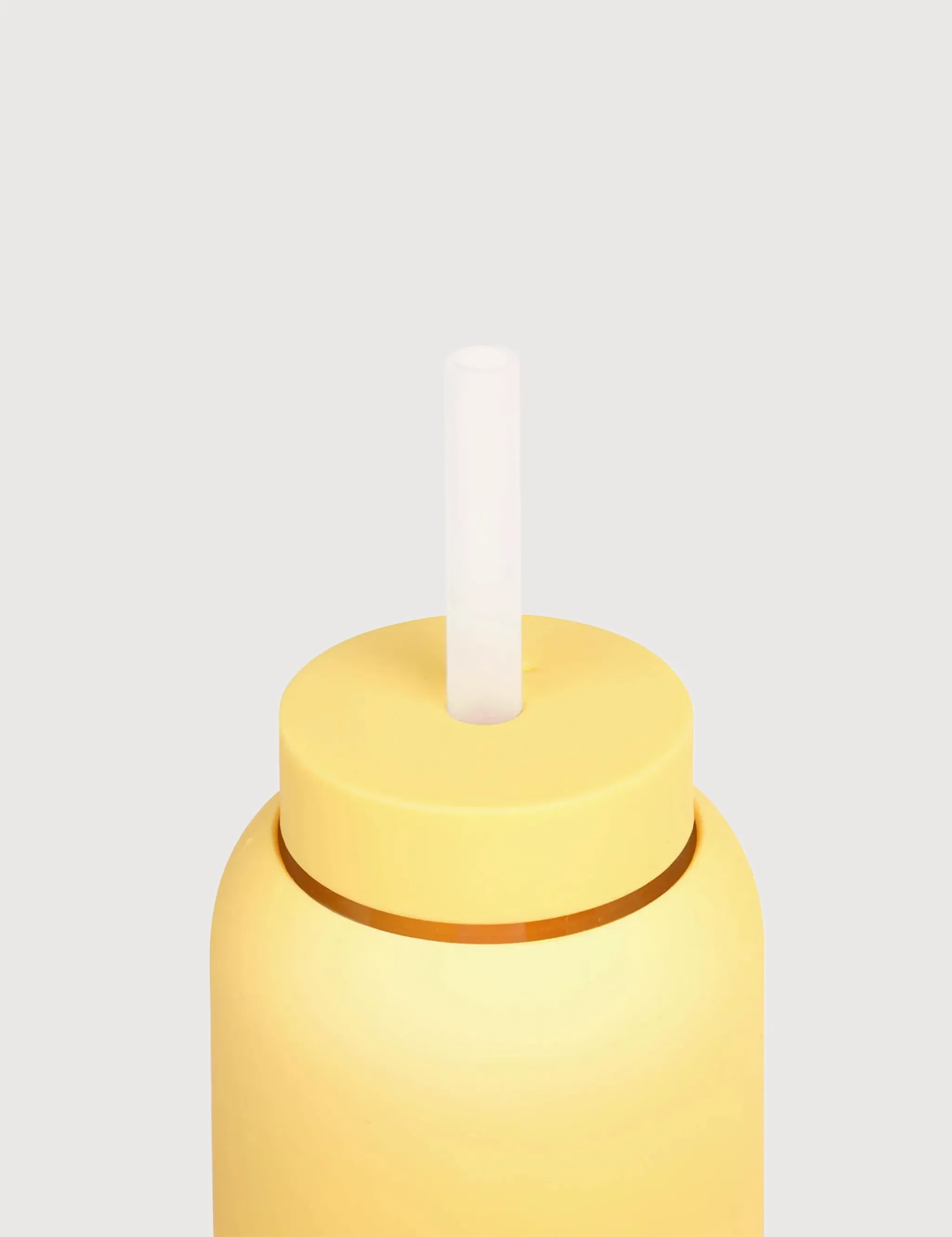 Lounge Straw & Cap · lemon