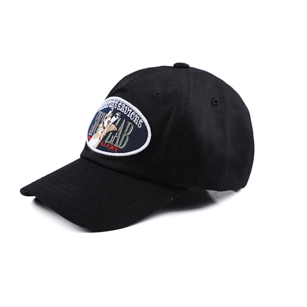 LUCKY WAPPEN CAP BLACK