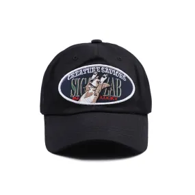 LUCKY WAPPEN CAP BLACK