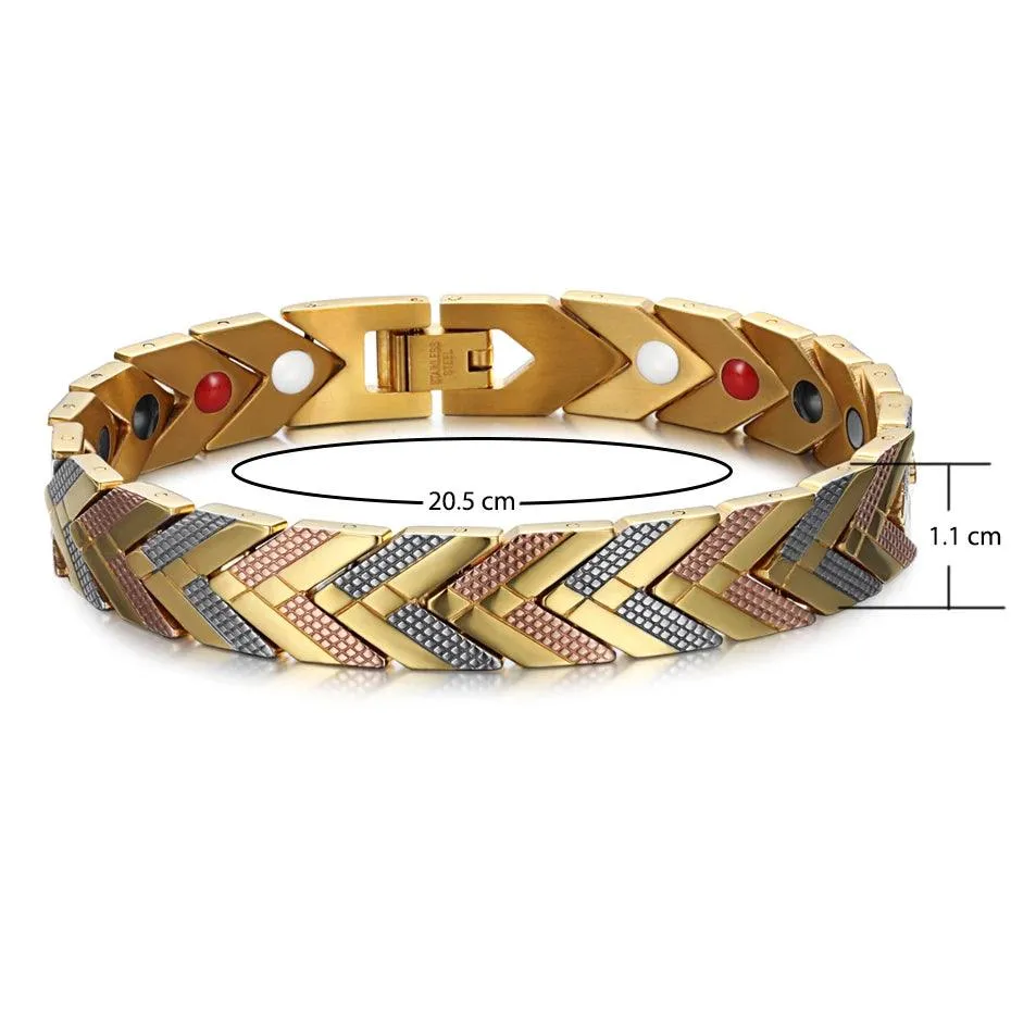 Magnetic Bracelets Bangle Charm Jewelry For Women's Men's Unisex #OSB-184G