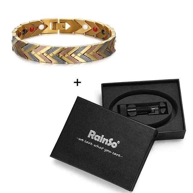 Magnetic Bracelets Bangle Charm Jewelry For Women's Men's Unisex #OSB-184G