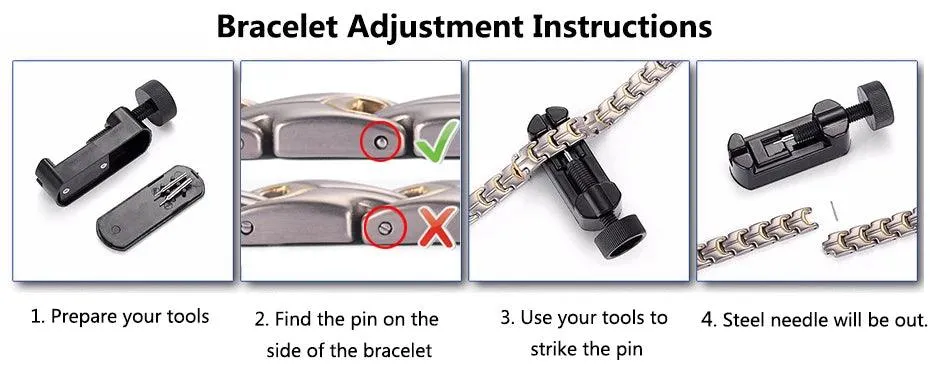 Magnetic Bracelets Bangle Charm Jewelry For Women's Men's Unisex #OSB-184G