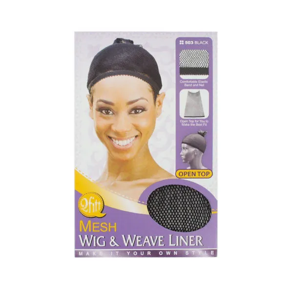 M&M QFITT Mesh Wig & Weave Liner [BLACK] #503