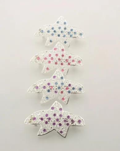 Mini Barrette with stones
