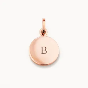 Mini Full Moon Pendant in Rose Gold