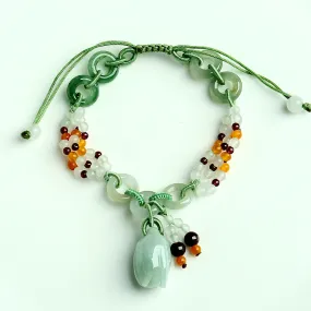 Natural Jade Bracelet Jadeite Bracelet WB17