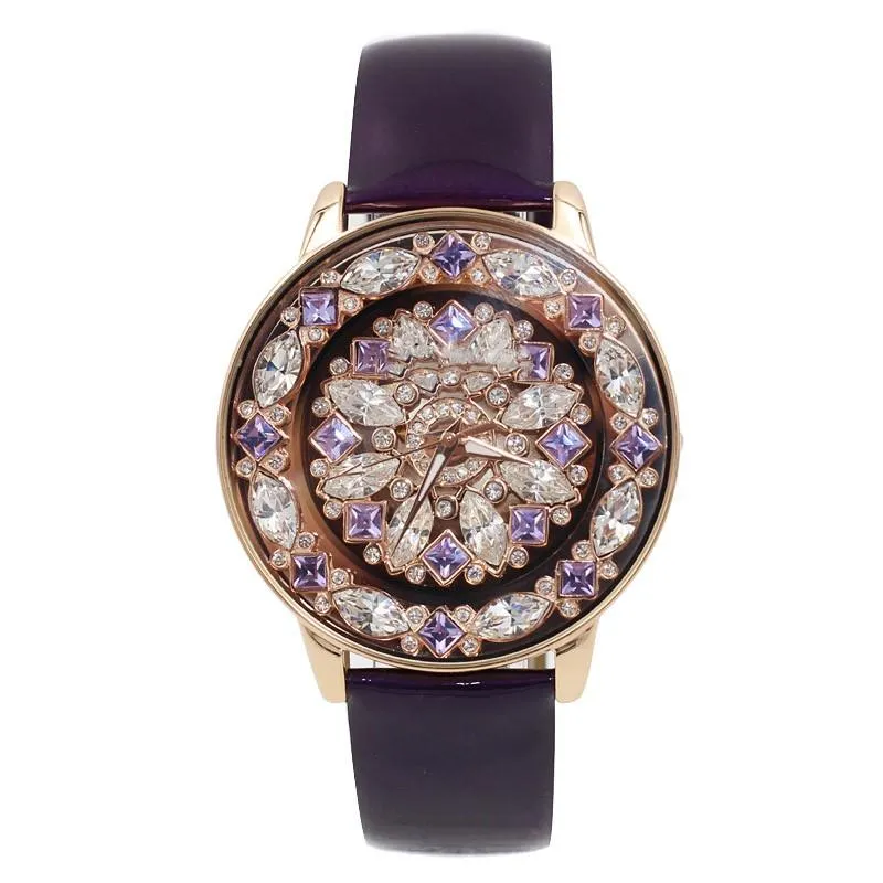 New Women's Luxury Waterproof Diamond British Watch