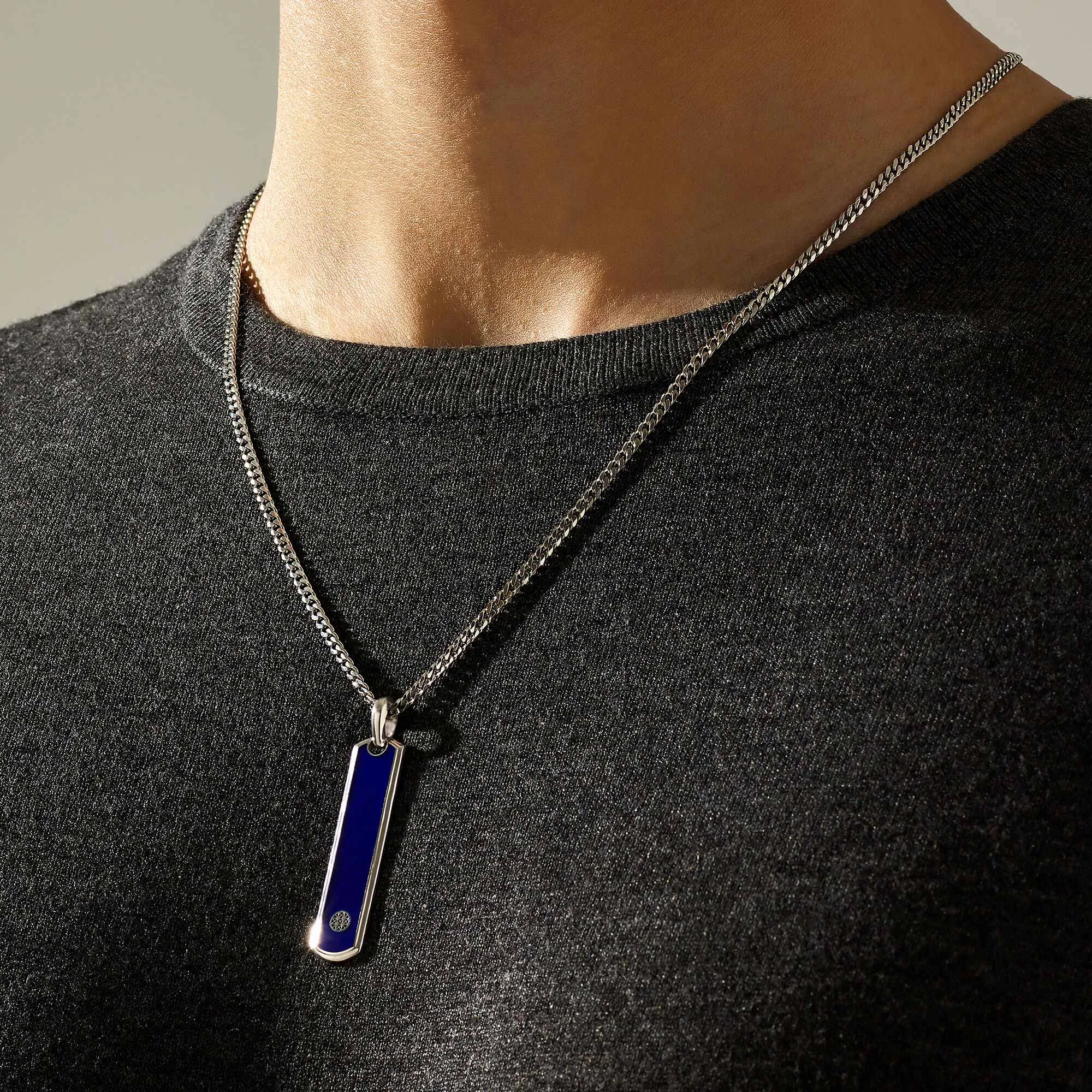 Ocean Samurai Pendant in Silver (Pendant only)