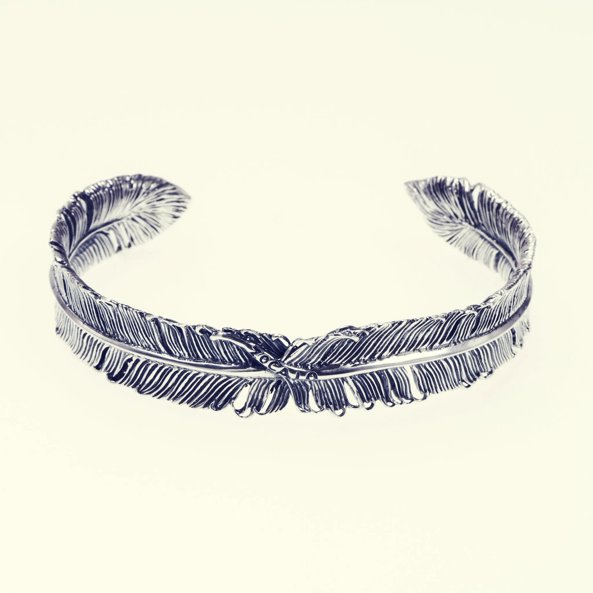 Phoenix Feather Bangle (L)