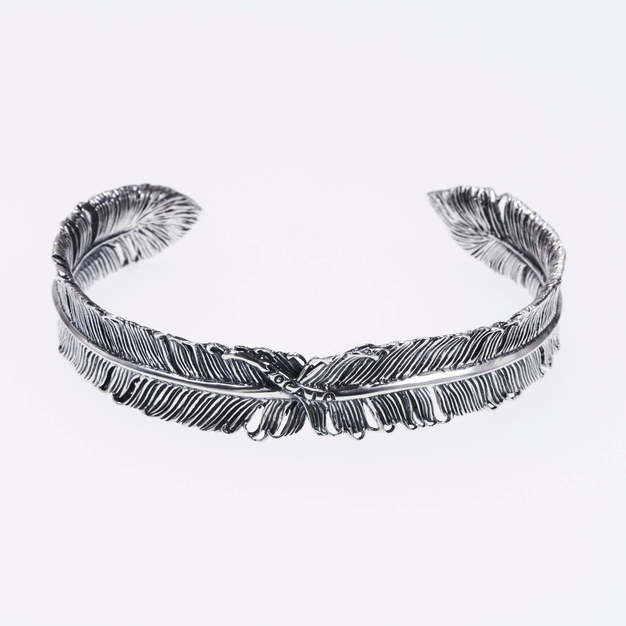 Phoenix Feather Bangle (L)