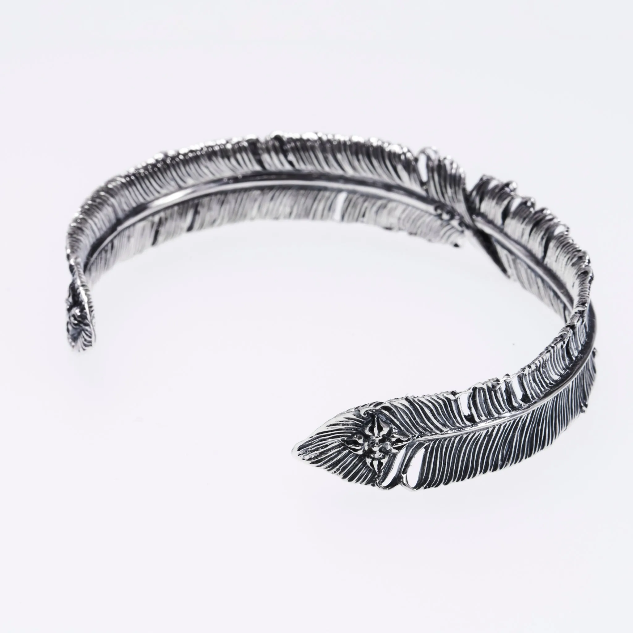 Phoenix Feather Bangle (L)
