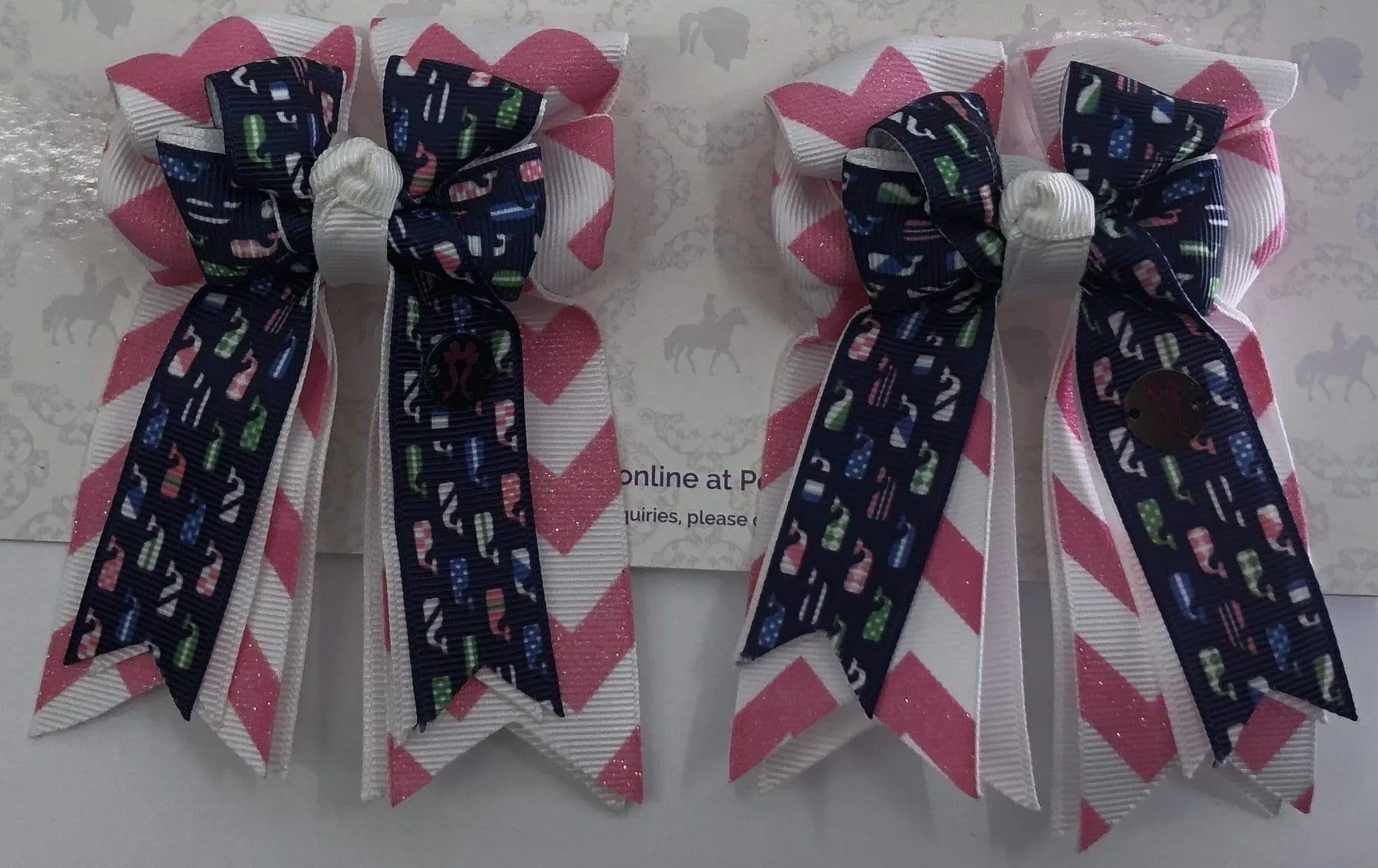 PonyTail Bows- Southern Whale Junior