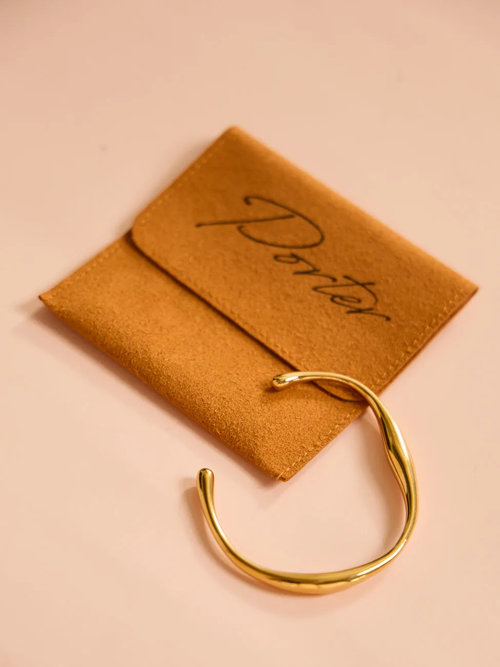 Porter Pond Bangle in Gold