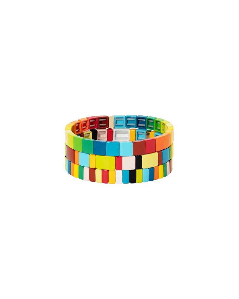 Rainbow Brite Trio Bracelet