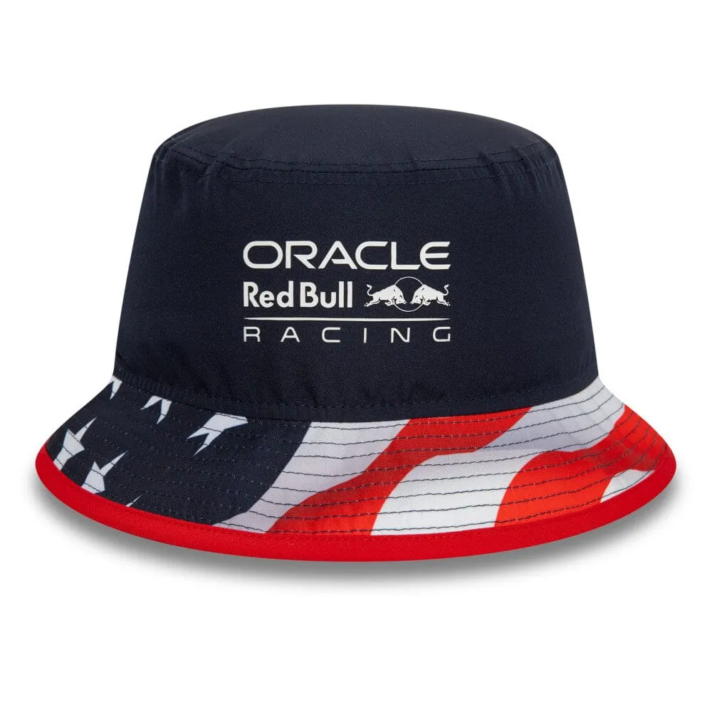 Red Bull Racing F1 New Era 2024 Special Edition America USA GP Tapered Bucket Hat