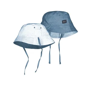 Reversible Bucket Hat- Navy Mix