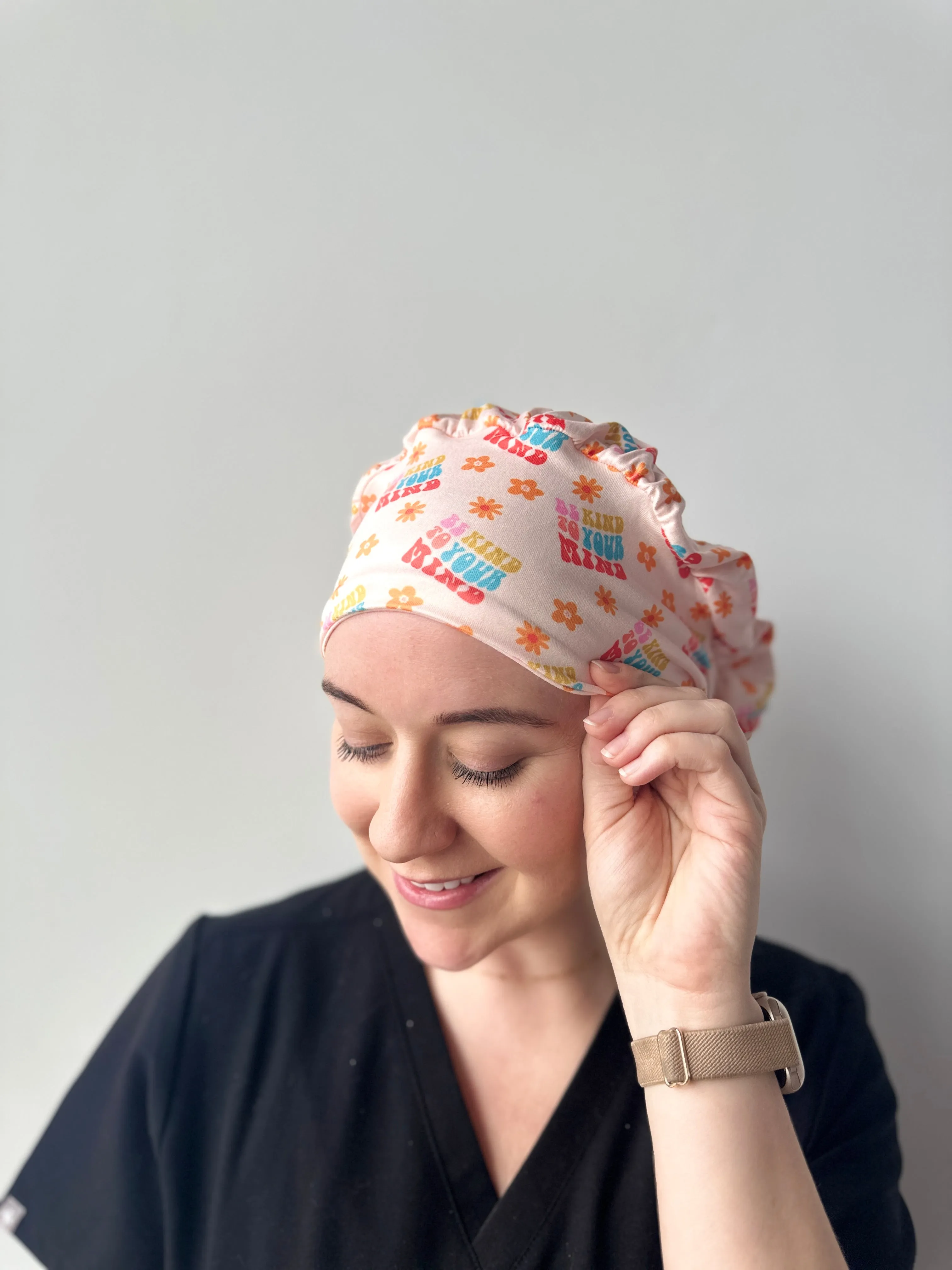 Scrub Hat - Be Kind To Your Mind