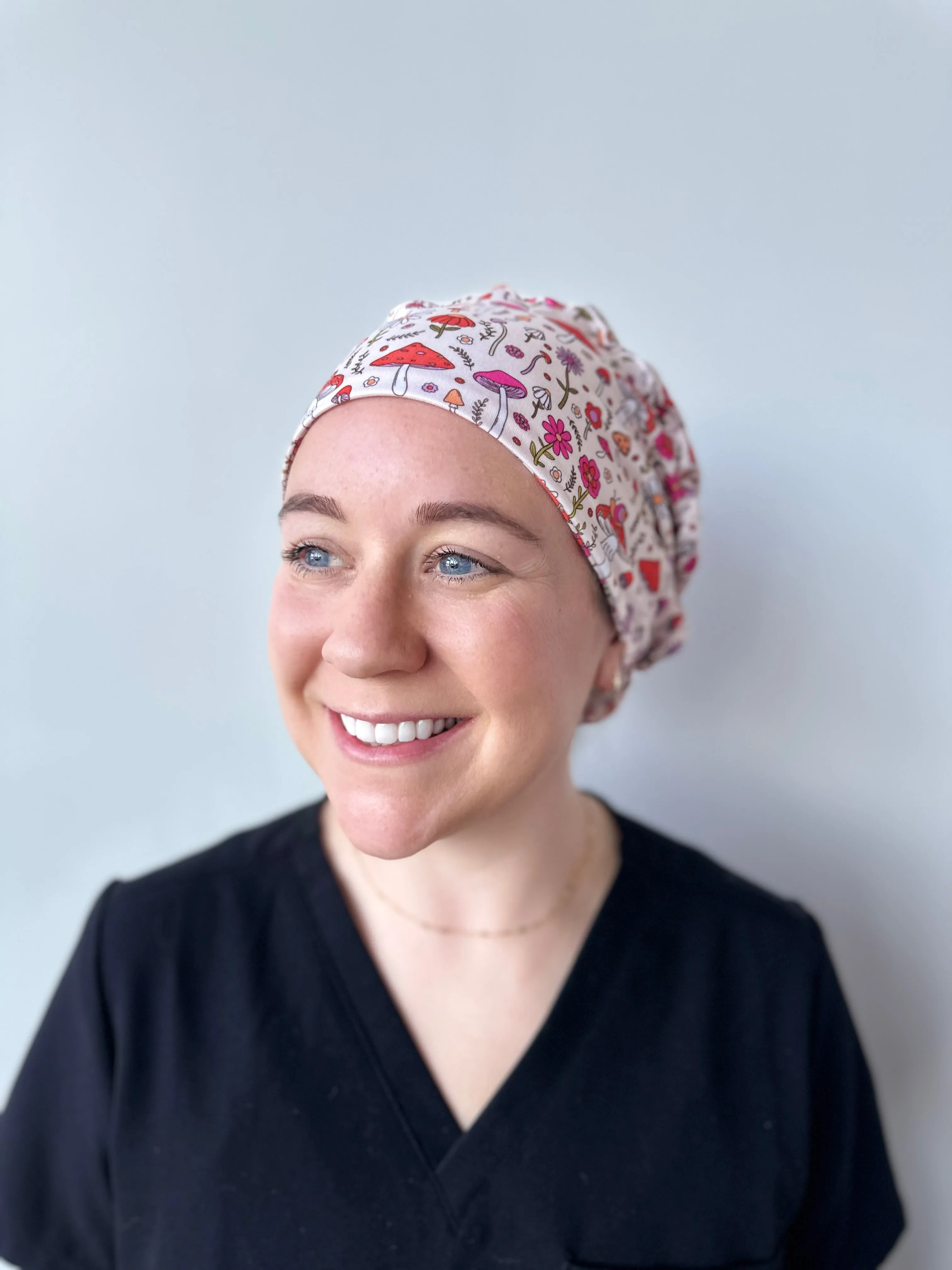 Scrub Hat - Magic Mushroom