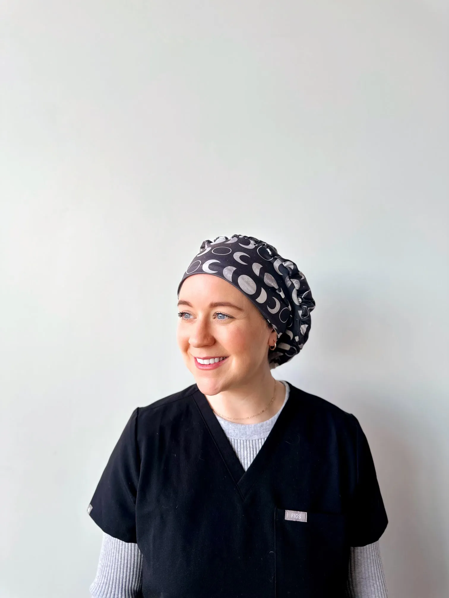 Scrub Hat - Moon Phases