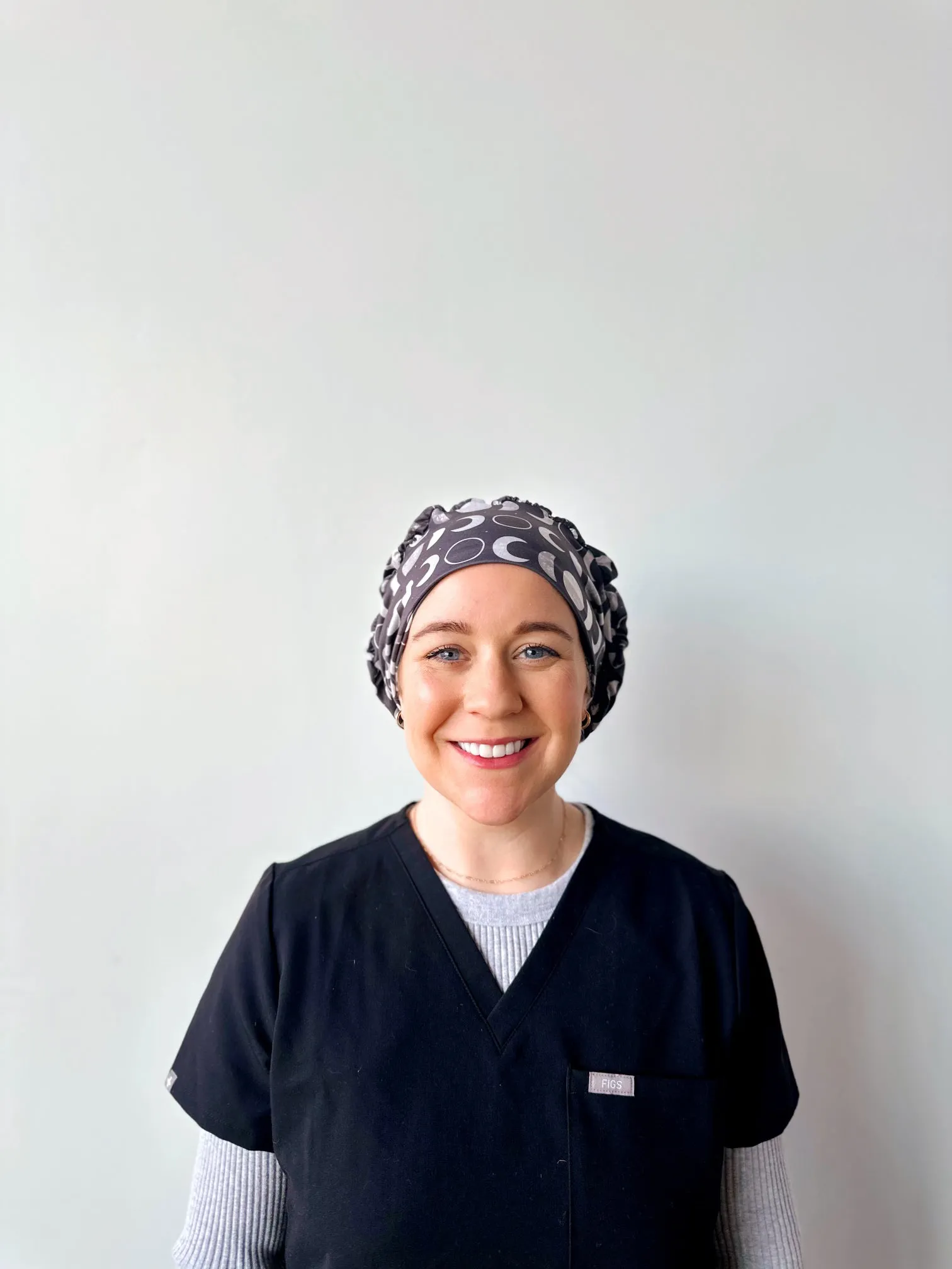 Scrub Hat - Moon Phases