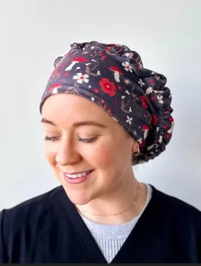 Scrub Hat - Mushrooms