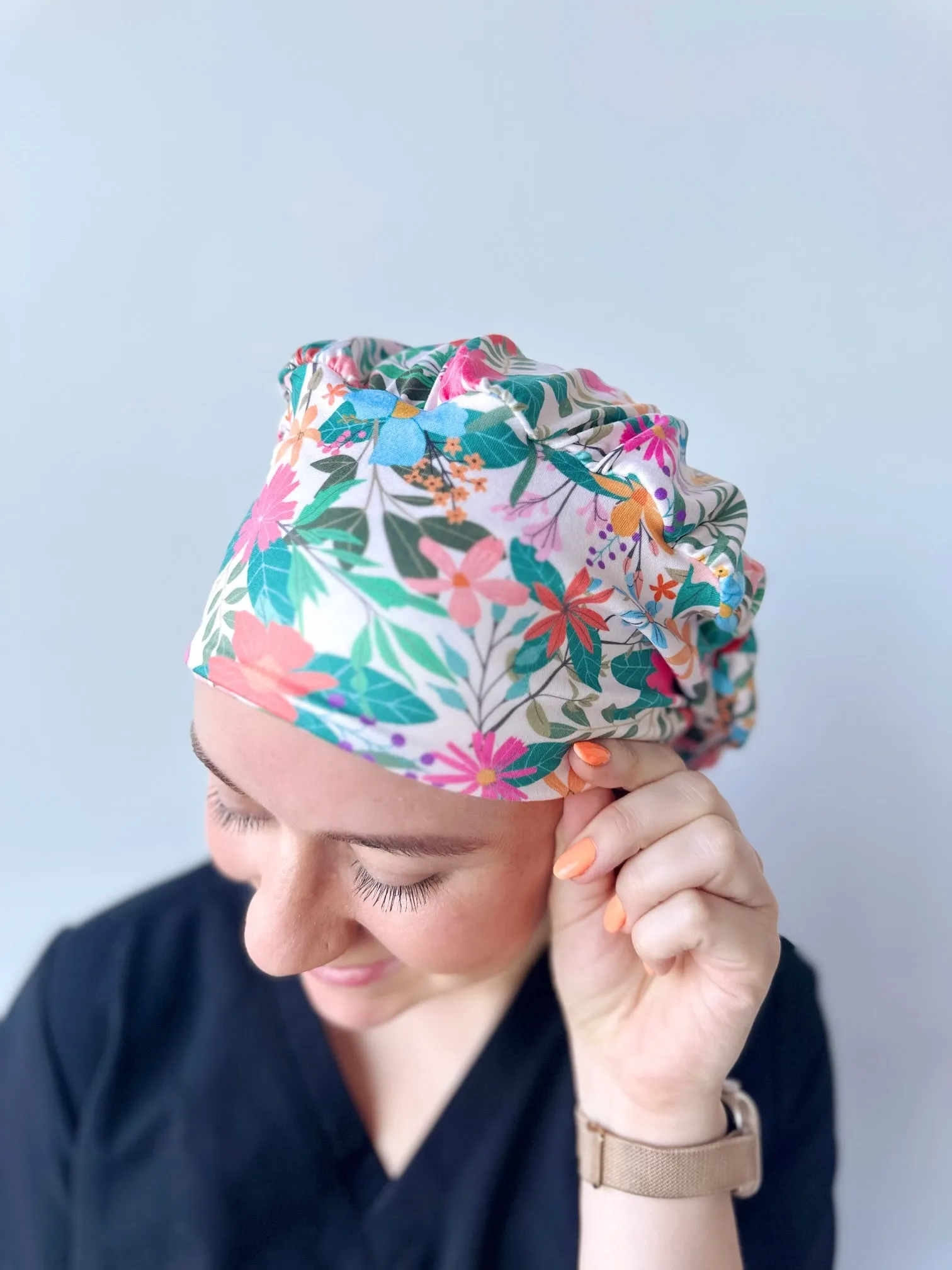Scrub Hat - Wildflowers