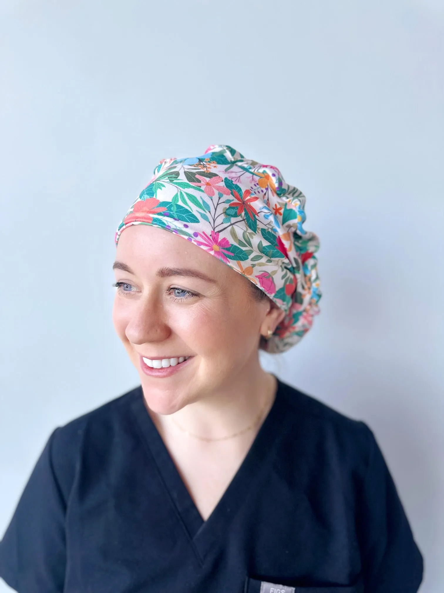 Scrub Hat - Wildflowers