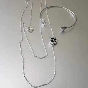 Shanti Necklace In Sterling Silver