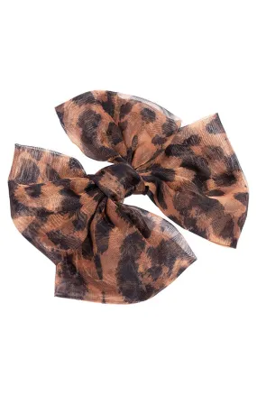 Sheer Bow Barrette