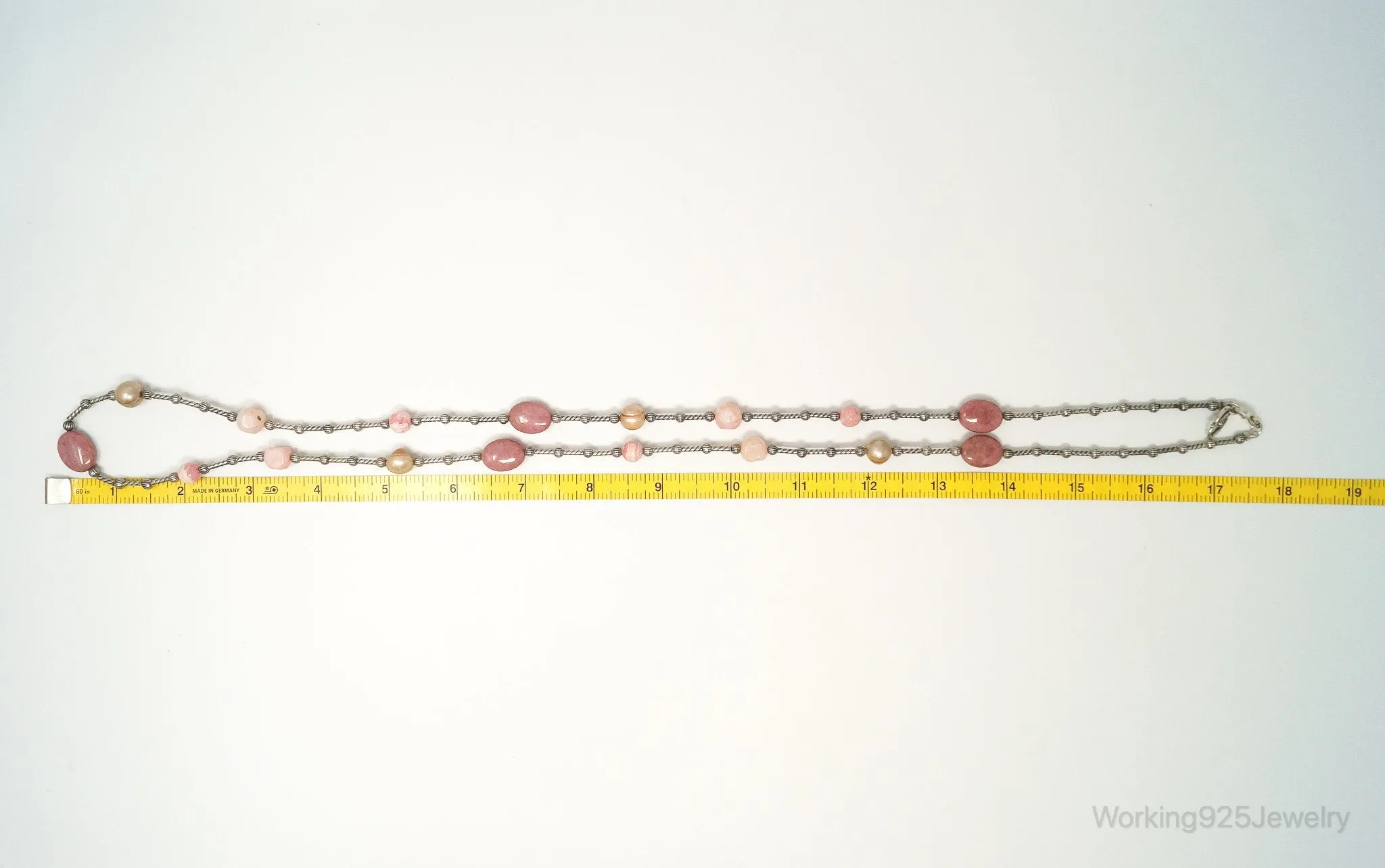 Southwestern Carolyn Pollack Relios Multi Gem Sterling Silver Necklace