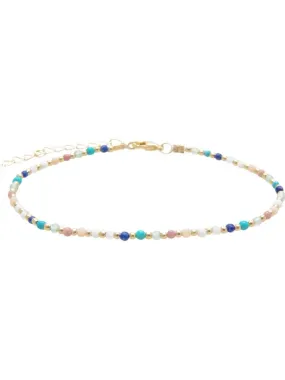 Spiritual Healer Healing 2mm Gold Chain Anklet