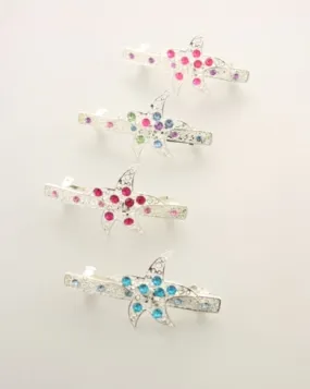 Star Design Barrette with stones